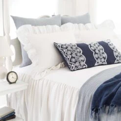 Pine Cone Hill By Annie Selke Wilton White Bedspread, King -Coco & Wolf Shop pine cone hill by annie selke wilton white bedspread king 2660