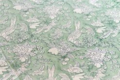 Summer Robin Block Print Cotton Bed Coverlet -Coco & Wolf Shop summer robin block print cotton bed coverlet 0101