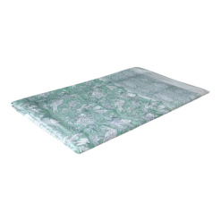 Summer Robin Block Print Cotton Bed Coverlet