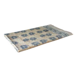 Wild Anemone Block Print Cotton Bed Spread